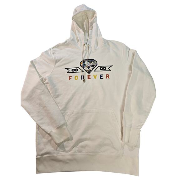 Puma Other - Puma Forever Hoodie Men’s Large White Pullover Sweatshirt NWT